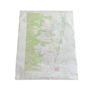 1967 Geological Survey Map u Hamilton North Mountain N4615-W11407.5 / 7.5 Vintag